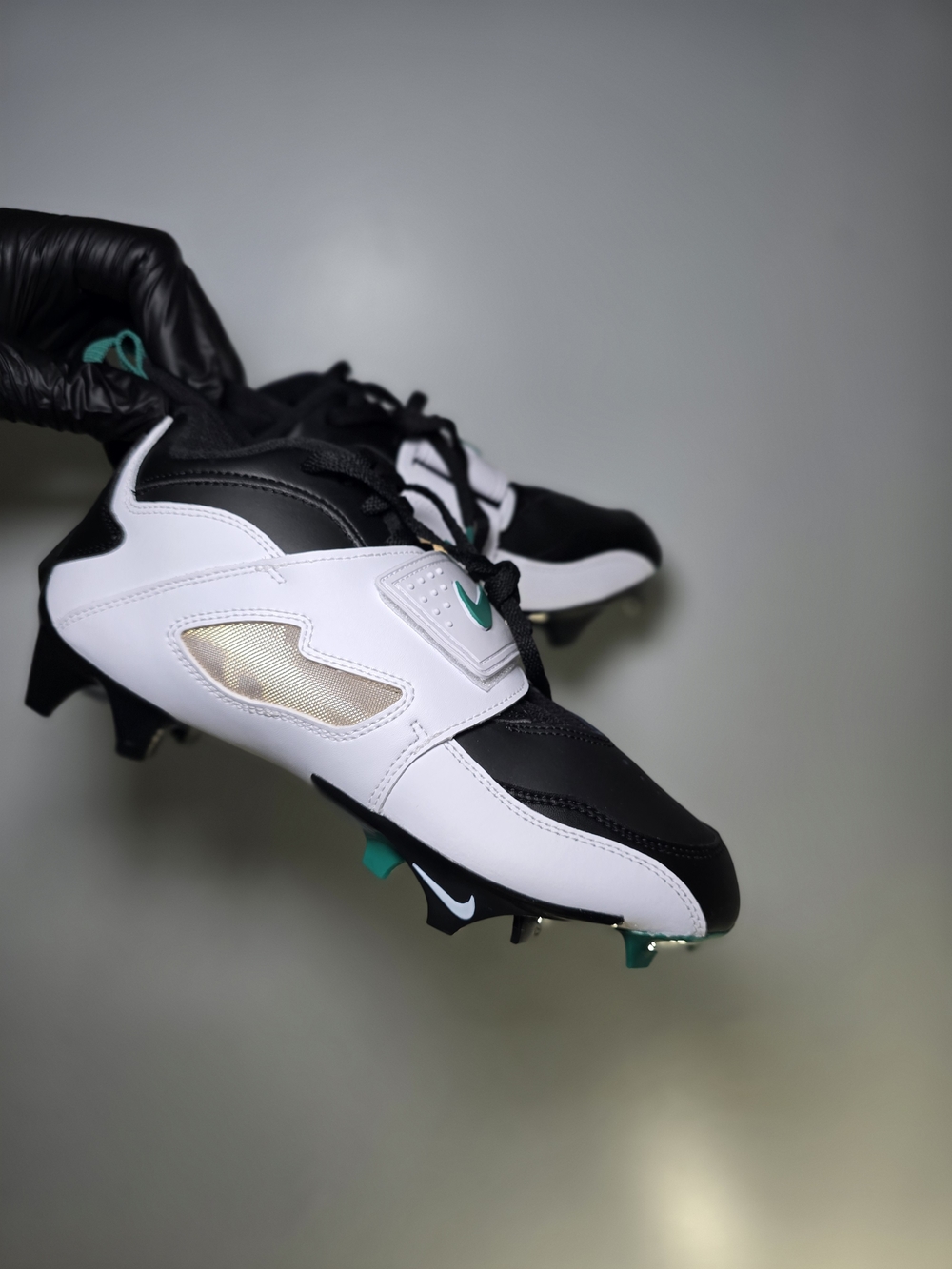 Nike Diamond Turf 93 TD Emerald Deion Sanders Cleats HF5298-102 Men's Size 10.5